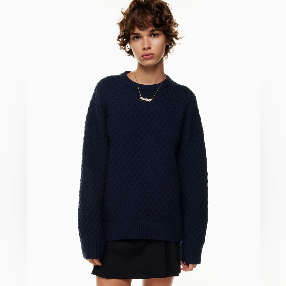 Aritzia Sunday Best Cable Knit Sweater